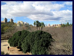 Turia Gardens, the former river, from Pont del Real 